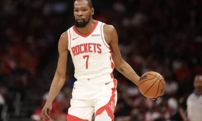 Kevin Durant podría perderse restó de la temporada regular por lesión